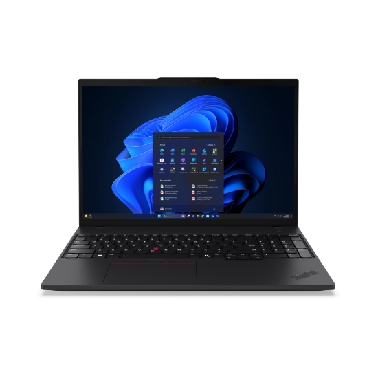 Afbeeldingen van Lenovo ThinkPad T16 Gen 4 (Intel) Copilot+ PC Intel Core Ultra 5 228V Laptop 40,6 cm (16") WUXGA 32 GB LPDDR5x-SDRAM 512 GB SSD Wi-Fi 7 (802.11be) Windows 11 Pro Engels Zwart