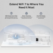 Image de TP-Link BE3600 Émetteur et récepteur réseau Blanc 2500 Mbit/s