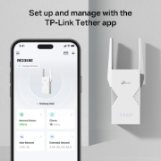 Image de TP-Link BE3600 Émetteur et récepteur réseau Blanc 2500 Mbit/s