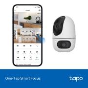 Image de TP-Link Tapo C245D Sphérique Caméra de sécurité IP Intérieure 2304 x 1296 pixels Plafond/mur