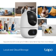 Image de TP-Link Tapo C245D Sphérique Caméra de sécurité IP Intérieure 2304 x 1296 pixels Plafond/mur