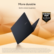 Afbeeldingen van ASUS Vivobook 18 M1807HA-S8174W Copilot+ PC AMD Ryzen™ 7 260 Laptop 46,7 cm (18.4") WUXGA 16 GB DDR5-SDRAM 512 GB SSD Wi-Fi 6 (802.11ax) Windows 11 Home Blauw QWERTY Nederlands