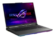 Picture of ASUS ROG Strix G16 G614FR-S5213W AMD Ryzen™ 9 9955HX Laptop 40.6 cm (16") WQXGA 32 GB DDR5-SDRAM 1 TB SSD NVIDIA GeForce RTX 5070 Ti Wi-Fi 6E (802.11ax) Windows 11 Home Black, Green, Grey QWERTZ German