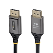 Afbeeldingen van StarTech.com 1m DisplayPort 2.1 Kabel, VESA Gecertificeerde DP54 DisplayPort Kabel, Ongecomprimeerde 8K 60Hz, 10K 60Hz / 8K 144Hz / 4K 240Hz met DSC 1.2a, DP 2.1 Kabel
