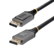 Afbeeldingen van StarTech.com 1m DisplayPort 2.1 Kabel, VESA Gecertificeerde DP54 DisplayPort Kabel, Ongecomprimeerde 8K 60Hz, 10K 60Hz / 8K 144Hz / 4K 240Hz met DSC 1.2a, DP 2.1 Kabel