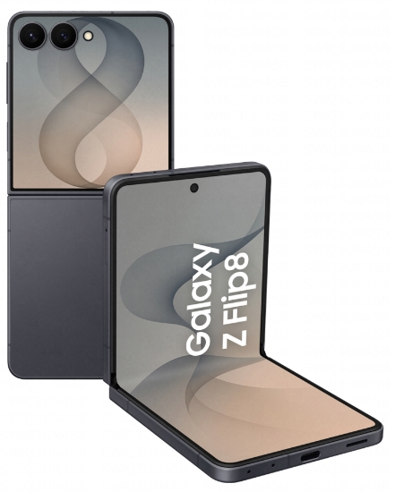 Image de Samsung Galaxy Z Flip8 17,5 cm (6.9") Double SIM 5G USB Type-C 12 Go 256 Go 4300 mAh Graphite