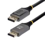 Afbeeldingen van StarTech.com 1m DisplayPort 2.1 Kabel, VESA Gecertificeerde DP80 DisplayPort Kabel, Ongecomprimeerde 10K/8K 60Hz, 16K 60Hz/8K 240Hz met DSC 1.2a, DP 2.1 Kabel