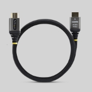 Picture of StarTech.com 2m (6ft) Premium Certified High Speed HDMI Cable, Ultra Flexible HDMI Cable, 4K 60Hz/1440p 144Hz w/HDR10/ARC, 18Gbps, High Flex Braided HDMI Cord