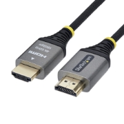Picture of StarTech.com 3m (10ft) Premium Certified High Speed HDMI Cable, Ultra Flexible HDMI Cable, 4K 60Hz/1440p 144Hz w/HDR10/ARC, 18Gbps, High Flex Braided HDMI Cord