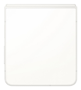 Image de Samsung Galaxy Z Flip8 17,5 cm (6.9") Double SIM 5G USB Type-C 12 Go 512 Go 4300 mAh Crème