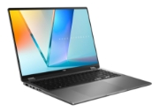 Picture of ASUS Vivobook 16 Flip TP3607SA-SI099W Copilot+ PC Intel Core Ultra 7 258V Hybrid (2-in-1) 40.6 cm (16") Touchscreen WUXGA 32 GB LPDDR5x-SDRAM 1 TB SSD Wi-Fi 7 (802.11be) Windows 11 Home Grey AZERTY Belgian