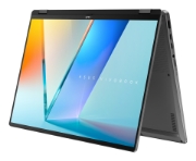 Picture of ASUS Vivobook 16 Flip TP3607SA-SI099W Copilot+ PC Intel Core Ultra 7 258V Hybrid (2-in-1) 40.6 cm (16") Touchscreen WUXGA 32 GB LPDDR5x-SDRAM 1 TB SSD Wi-Fi 7 (802.11be) Windows 11 Home Grey AZERTY Belgian