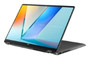 Picture of ASUS Vivobook 16 Flip TP3607SA-SI099W Copilot+ PC Intel Core Ultra 7 258V Hybrid (2-in-1) 40.6 cm (16") Touchscreen WUXGA 32 GB LPDDR5x-SDRAM 1 TB SSD Wi-Fi 7 (802.11be) Windows 11 Home Grey AZERTY Belgian