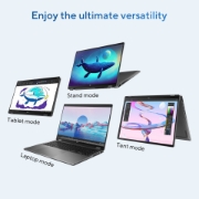 Picture of ASUS Vivobook 16 Flip TP3607SA-SI099W Copilot+ PC Intel Core Ultra 7 258V Hybrid (2-in-1) 40.6 cm (16") Touchscreen WUXGA 32 GB LPDDR5x-SDRAM 1 TB SSD Wi-Fi 7 (802.11be) Windows 11 Home Grey AZERTY Belgian