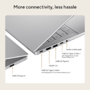 Picture of ASUS Vivobook S16 M3607HA-RP5NDW AMD Ryzen™ 7 260 Laptop 40.6 cm (16") WUXGA 16 GB DDR5-SDRAM 512 GB SSD Wi-Fi 6 (802.11ax) Windows 11 Home Silver QWERTY Dutch