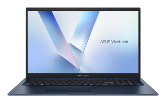 Picture of ASUS Vivobook 17 X1704MA-AU153W Intel Core 5 320 Laptop 43.9 cm (17.3") Full HD 8 GB DDR5-SDRAM 256 GB SSD Wi-Fi 6 (802.11ax) Windows 11 Home Blue QWERTY Dutch