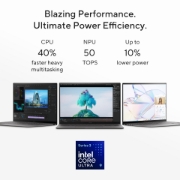Image de ASUS Zenbook S14 UX5406AA-SW230W Copilot+ PC Intel Core Ultra 9 386H Ordinateur portable 35,6 cm (14") 3K 32 Go LPDDR5x-SDRAM 1 To SSD Wi-Fi 7 (802.11be) Windows 11 Home Gris QWERTY Néerlandais