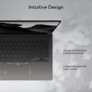 Image de ASUS Zenbook S14 UX5406AA-SW230W Copilot+ PC Intel Core Ultra 9 386H Ordinateur portable 35,6 cm (14") 3K 32 Go LPDDR5x-SDRAM 1 To SSD Wi-Fi 7 (802.11be) Windows 11 Home Gris QWERTY Néerlandais