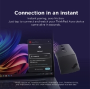 Image de Lenovo 4Y51T62792 souris Universel Ambidextre Bluetooth IR LED 4000 DPI