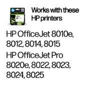 Picture of HP 912XL High Yield Black Original Ink Cartridge