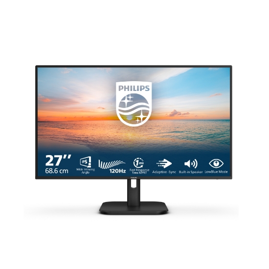 Picture of Philips 27E1N1200A/00 computer monitor 68.6 cm (27") 1920 x 1080 pixels Full HD LCD Black