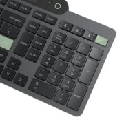 Picture of Lenovo 4Y41R69500 keyboard Home/Office Bluetooth Belgian, English Black, Green