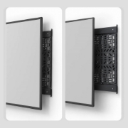 Picture of StarTech.com Slide-Out AV Component Storage Panel, Cable Box and Accessories Mounting, 22lb (10kg) Max, Behind-TV Media Wall Mount, Sliding Design for Easy Access