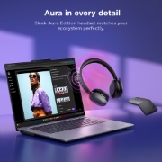 Afbeeldingen van Lenovo 4XD1T60925 hoofdtelefoon/headset Draadloos Hoofdband Kantoor/callcenter USB Type-C Bluetooth Grijs