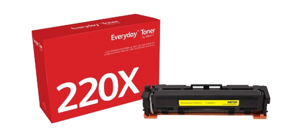 Picture of Everyday™ Yellow Toner by Xerox compatible with HP 220X (W2202X), High capacity