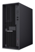 Picture of Lenovo ThinkStation P4 AMD Ryzen™ 7 PRO PRO 9755 32 GB DDR5-SDRAM 512 GB SSD Windows 11 Pro Tower Water cooling system PC Black