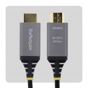 Picture of StarTech.com 8K-A-15M-HDMI-CABLE HDMI cable HDMI Type A (Standard) Black