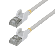 Image de StarTech.com N6APATSTP34WHS150CM câble de réseau Blanc 1,5 m Cat6a U/FTP (STP) Rond