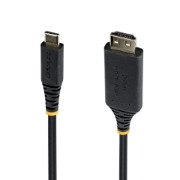Picture of StarTech.com 2m USB-C to HDMI Adapter Cable, Gripping HDMI Connector, 4K 60Hz, Thunderbolt Compatible, HDR, Uni-Directional Cord for MacBook, Dell, HP, Lenovo