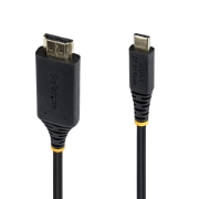 Picture of StarTech.com 2m USB-C to HDMI Adapter Cable, Gripping HDMI Connector, 4K 60Hz, Thunderbolt Compatible, HDR, Uni-Directional Cord for MacBook, Dell, HP, Lenovo
