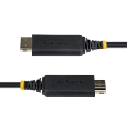 Picture of StarTech.com 2m USB-C to HDMI Adapter Cable, Gripping HDMI Connector, 4K 60Hz, Thunderbolt Compatible, HDR, Uni-Directional Cord for MacBook, Dell, HP, Lenovo