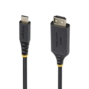 Picture of StarTech.com 2m USB-C to HDMI Adapter Cable, Gripping HDMI Connector, 4K 60Hz, Thunderbolt Compatible, HDR, Uni-Directional Cord for MacBook, Dell, HP, Lenovo