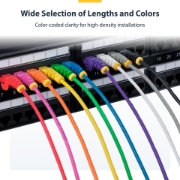Afbeeldingen van StarTech.com N6PAT100CMBLS10PK netwerkkabel Blauw 1 m Cat6 U/UTP (UTP)