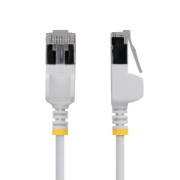 Image de StarTech.com N6APATSTP34WHS80CM câble de réseau Blanc 0,8 m Cat6a U/FTP (STP) Rond