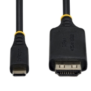 Picture of StarTech.com 1m USB-C to HDMI Adapter Cable, Gripping HDMI Connector, 4K 60Hz, Thunderbolt Compatible, HDR, Uni-Directional Cord for MacBook, Dell, HP, Lenovo
