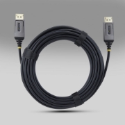 Image de StarTech.com Câble Optique Actif Hybride (AOC) DisplayPort 1.4 de 40m, CMP Plenum, 8K 60Hz, 32,4 Gbps, Câble DisplayPort Actif