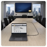 Image de StarTech.com Câble Optique Actif Hybride (AOC) DisplayPort 1.4 de 40m, CMP Plenum, 8K 60Hz, 32,4 Gbps, Câble DisplayPort Actif