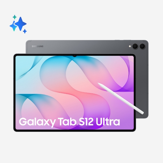 Picture of Samsung GALAXY TAB S12 ULTRA 5G 512 GB 37.1 cm (14.6") 12 GB Wi-Fi 7 (802.11be) Grey
