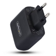 Picture of StarTech.com 65W USB-C Laptop Charger, GaN Charger with Power Adapter Brick for Dell, XPS, HP ProBook, MacBook Pro, Microsoft Surface Pro, Black