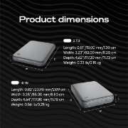 Afbeeldingen van Seagate Expansion externe harde schijf 2 TB 2.5" USB Type-C Zwart
