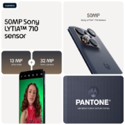 Image de Motorola edge 70 fusion 17,2 cm (6.78") Double SIM Android 16.0 5G USB Type-C 12 Go 256 Go 7000 mAh Noir