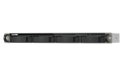 Afbeeldingen van QNAP TS-432XeU NAS Rack (1U) 4 GB DDR4 0 TB QNAP QTS Zwart, Grijs