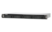 Afbeeldingen van QNAP TS-432XeU NAS Rack (1U) 4 GB DDR4 0 TB QNAP QTS Zwart, Grijs