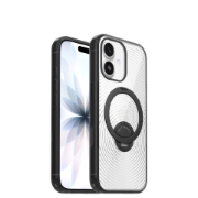 Afbeeldingen van OtterBox Symmetry Stand MagSafe Camera Control Apple iPhone 17 Umbra - clear/black