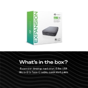 Picture of Seagate Expansion STNP4000400 external hard drive 24 TB 3.5" USB Type-C Grey