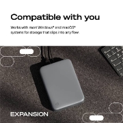 Picture of Seagate Expansion STNP4000400 external hard drive 24 TB 3.5" USB Type-C Grey